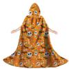 YUNHOME Hooded Blanket, Skull Print view 3