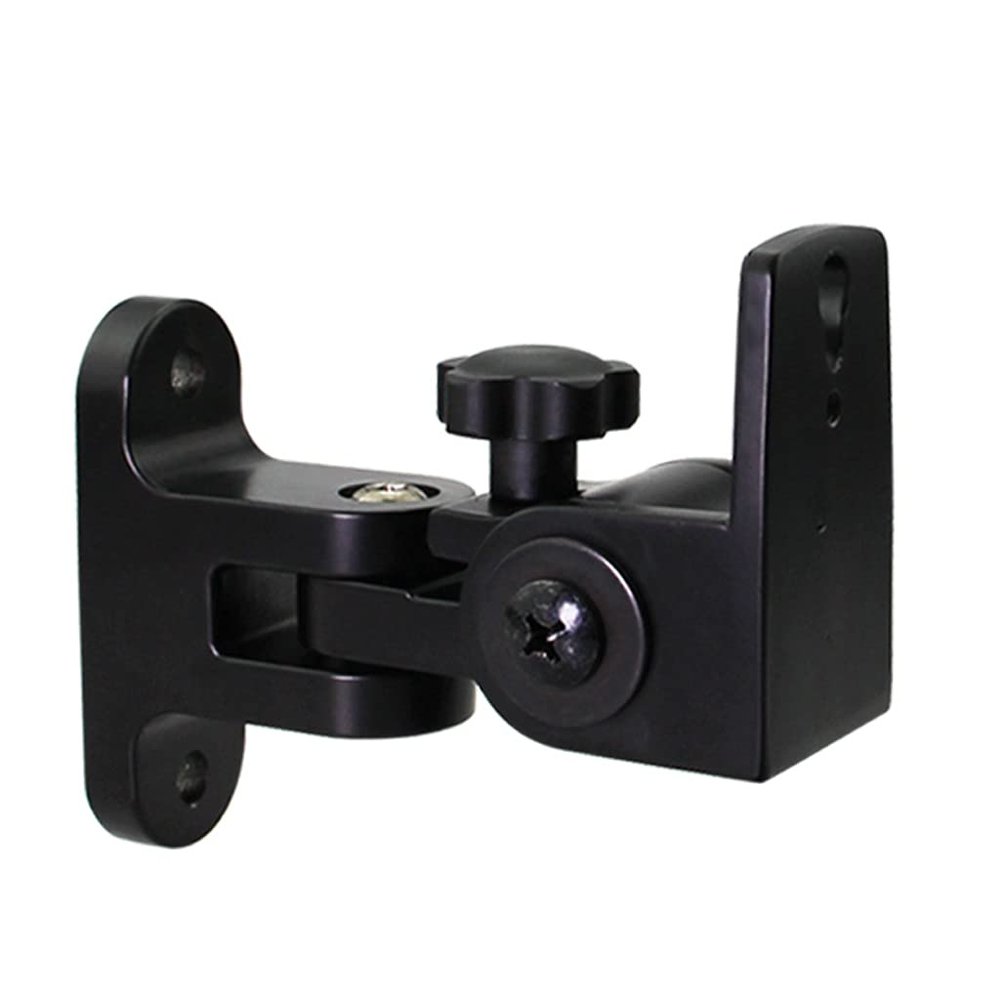 Speaker Shelves, Adjustable Wall Mounts for Dual Surround Speakers, Supports 15 kg, Pair