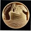 Ayrsjcl 1-Piece Titanic Commemorative Coin, Titanic Incident, BTC Bitcoin Art Gift, Home Decor view 2