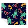 Angry Shark Sea Life Pattern Soft Cozy Throw Blanket for Adults and Children, Lightweight Microfiber Fleece Blanket for Couch, Bed, Sofa, and Travel, 150 x 200 cm view 1