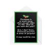 Tongue in Peach Funny Christmas Card | “Xmas Is Worse When We Get Older” | For Her or Him | Novelty Joke, Adult Sweary Sarcasm | CBH715 view 1