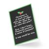 Tongue in Peach Funny Christmas Card | “Xmas Is Worse When We Get Older” | For Her or Him | Novelty Joke, Adult Sweary Sarcasm | CBH715 view 2