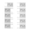HLLR Resistor Kit, 10 pcs, 0.22Ω 5W 5% Cement Resistor, Non-Inductive BPR56 view 1