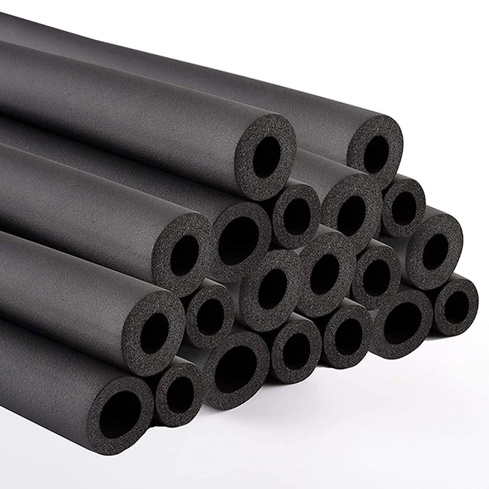 QQXY Flame-Retardant Foam Pipe Insulation, 20 mm, 63 mm Inside Diameter