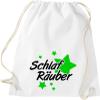 Kleckerliese Gym Bag for School and Kindergarten, Sleep Thief, Children's Backpack, White view 1