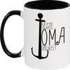 Kleckerliese Best Grandma in the World Children's Ceramic Mug, Black view 1