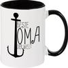 Kleckerliese Best Grandma in the World Children's Ceramic Mug, Black view 2