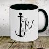 Kleckerliese Best Grandma in the World Children's Ceramic Mug, Black view 4