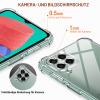 ivoler Clear Silicone Case for Samsung Galaxy M33 5G with Shock-Resistant Corners view 3