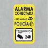 Oedim Pack of 2 Alarm Signs, 21 x 29.7 cm, Durable PVC view 1