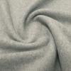 Organic Cotton Fleece, High-Quality, Very Soft & Warm, 4 Colors - per Meter (Light Gray Mélange) view 3