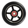 LUOSHUAI Scooter Wheels with Bearings, Alloy Steel Hub, 2-Pack, Black, 100 mm view 1