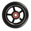 LUOSHUAI Scooter Wheels with Bearings, Alloy Steel Hub, 2-Pack, Black, 100 mm view 2