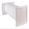 Succsale-Quellmalz optimAIRo Telescopic Wall Duct, Flat Connection, White/White, NEW 2021 view 1