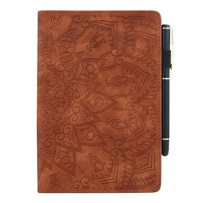 JZ Cover for Samsung Galaxy Tab S7+ 12.4 / S7 Lite 2021 / S7 FE, Brown, Without Pen