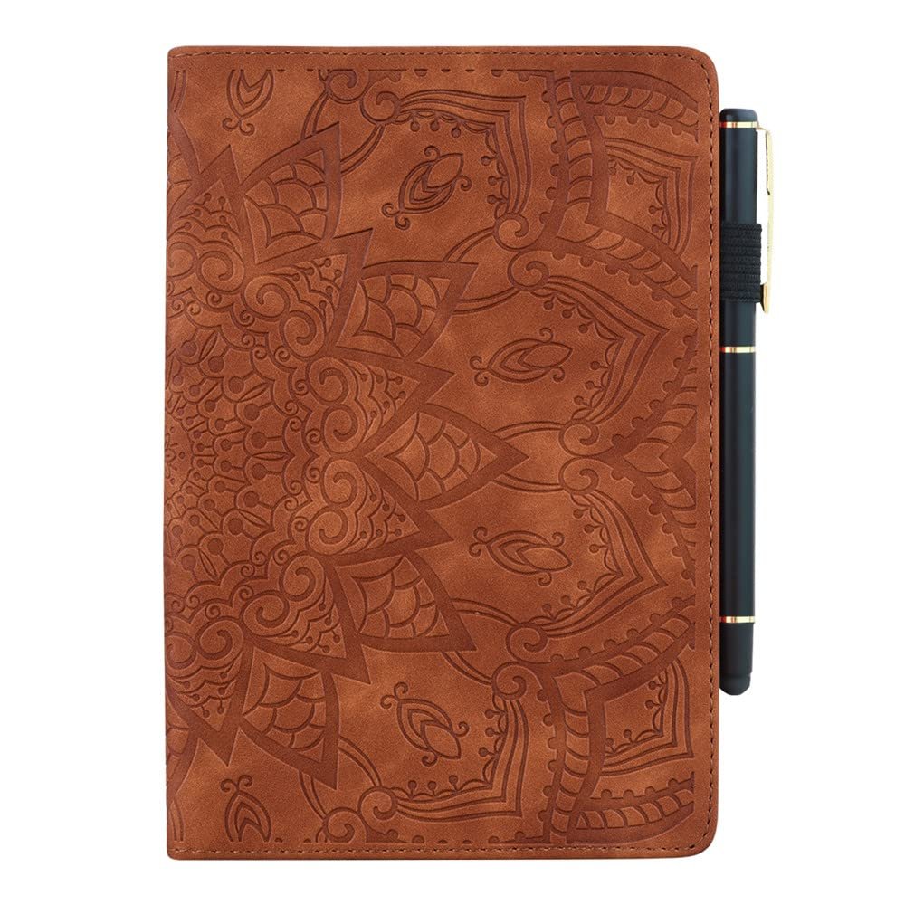 JZ Cover for Samsung Galaxy Tab S7+ 12.4 / S7 Lite 2021 / S7 FE, Brown, Without Pen
