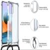 mtb more energy Phone Lanyard Compatible with Sony Xperia PRO-I (6.5 in) - Fancy Fishnet TPU Case view 3