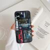 Retro Radio Sound Wave Box Illustration Case Compatible with iPhone 13 Pro, Ultra-Slim Shockproof Anti-Scratch Camera Protection, 6.1-inch 2021, Black view 4