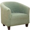 Konsilsa Stretch Armchair Slipcover, Green view 1