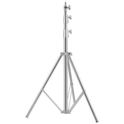 Stainless Steel Light Stand, 2.8 m, for Speedlights, Strobes, Softboxes and Umbrellas