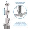 Stainless Steel Light Stand, 2.8 m, for Speedlights, Strobes, Softboxes and Umbrellas view 4