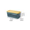 YUEYOULII Cable Management Box, Router Storage Box and Cable Organizer for Power Strips, Chargers, Cables and Other Electronic Devices (Color: I) view 2