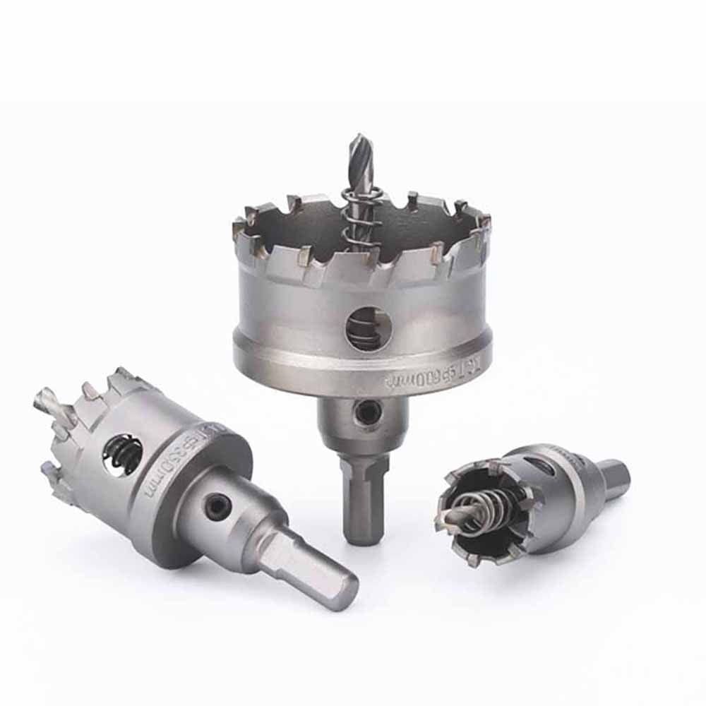 1-Piece Carbide Core Drill for Metal, Stainless Steel and Wood, 12–160 mm, 38 mm