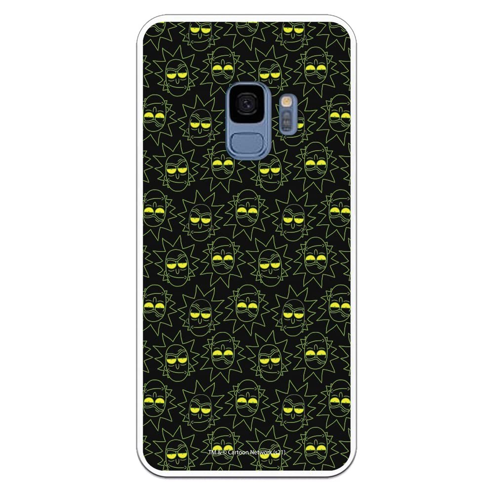 Personalaizer Protective Case for Samsung Galaxy S9 - Rick and Morty, Rick's Black