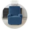 RTSFKFS 4-Piece Velvet Recliner Chair Cover Set, Stretch Slipcover, Anti-Slip, Color 1 view 2