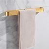 WNRGXYF Gold Towel Bar, No-Drill Self-Adhesive, Aluminum, 40 cm view 1