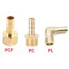 KHJK Pagoda Hose Barb Connector, 6/8/10/12/12 mm, BSP Female Thread, Brass (PL, 10 mm) view 2