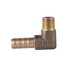VVW&LIU Brass Hose Fitting Elbow, 16 mm Barb to 1/2 in BSP Male Thread view 2