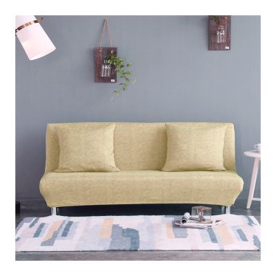 Daesar 3-Seater Corner Sofa Cover, XL Polyester, Light Brown, Waterproof, 195–225 cm