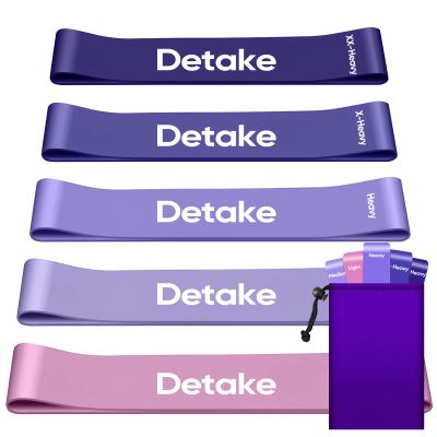 Resistance Bands [5-Piece Set], 5 Strength Levels