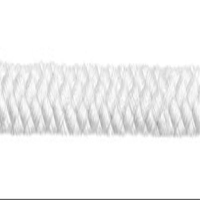 Solid Cord - 6 mm Wide - 1 Meter, White