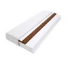 Godre Foam Mattress 100 x 210 cm, H3/H5 Reversible Comfort Foam Mattress, 10 cm High, Coconut Fiber with Climate Fiber, Hypoallergenic, Quilted Removable Dora Cover view 1