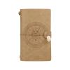 TANYTAO-SHOP Notebook for Men and Women, Crystal Stone Retro Diary and Sketchbook with Health Stone, Khaki view 1