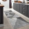 Customizable Modern Non-Slip Polyester Runner Rug view 3