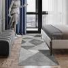 Customizable Modern Non-Slip Polyester Runner Rug view 4