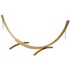 ALEOS 350 cm Natural Larch Wood Hammock Stand Without Hammock view 1