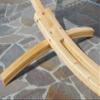 ALEOS 350 cm Natural Larch Wood Hammock Stand Without Hammock view 3