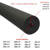 QQXY Heating Pipe Insulation, 22 mm Foam, Flame-Retardant and Weather-Resistant (Inside Diameter: 32 mm, Size: 20 mm) view 2