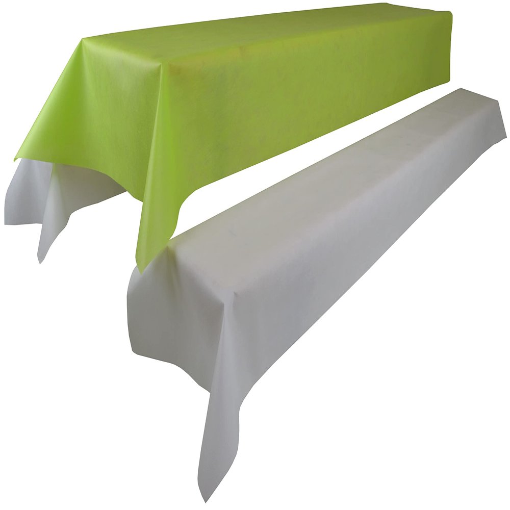 Sensalux Tablecloth 118 x 250 cm, Apple Green, Includes 2 Bench Covers