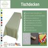 Sensalux Tablecloth 118 x 250 cm, Apple Green, Includes 2 Bench Covers view 2