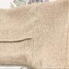 Women's Gray Chunky Knit Cardigan view 3
