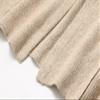 Women's Gray Chunky Knit Cardigan view 4