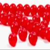 INWARIA Round Glass Beads for Jewelry Making, 10 mm, 50 pcs, P-1/10 (Red) view 1