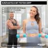Miweba Sports Neoprene Dumbbell Set NKH100 | 0.5–10 kg (2 x 0.5 kg, Pink) view 3