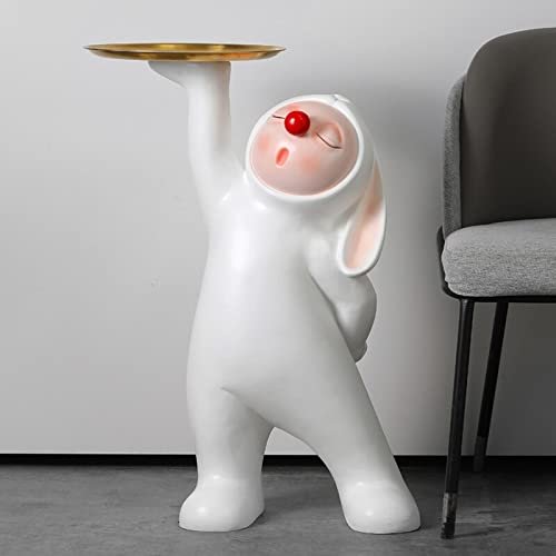 xuejuanshop 76 cm Cartoon Rabbit Resin Statue