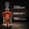 Maverton Ice Blink Whiskey Decanter + Set of 2 Engraved Whiskey Glasses view 4